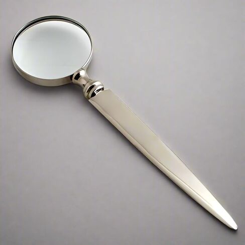 Nickel 7 1/2" Letter Opener with Magnifying Glass. - Set of 3 in Saudi Arabia