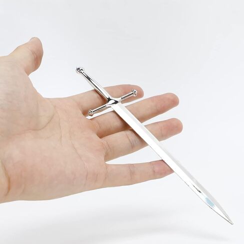 فتاحة حروف معدنية فضية، سكين فتاحة حروف مكتبية مطلية بالمعدن، فتاحة أظرف، مقبض مريح، أداة فتح حروف زينة عملية (عبوة من 1) in Kuwait