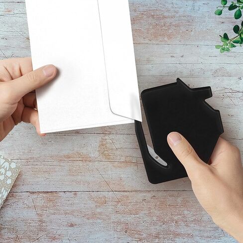 فتحات رسائل المنزل المخصصة مجموعة من 10 ، حزمة كبيرة مخصصة - مثالية للمنزل أو المكتب - أبيض in Kuwait