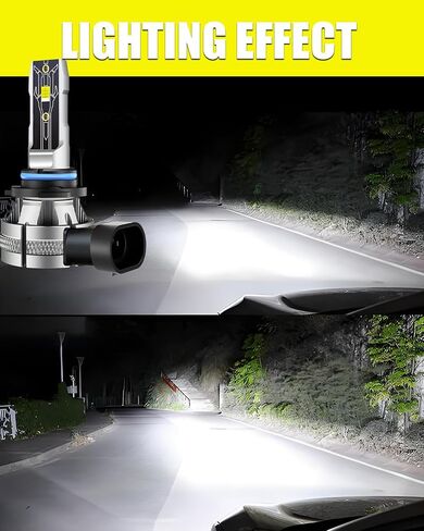 Fits for 2007-2018 Toyota Camry Light Bulbs High Low Beam/Fog Lights,Super Bright 1:1 as Halogen 2008 2009 2010 2011 2012 2013 2014 2015 2016 2017 camry Bulbs,6000K White in Saudi Arabia
