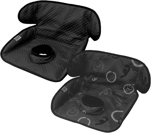 UltraShield Piddle Pad: Premium 4 Layer Waterproof Car Seat Protector for Potty Training Toddlers, Babies - Anti-Slip Backing, Machine Washable - Universal Fit - Carseat/Stroller Accessory (2 Pack) in Kuwait