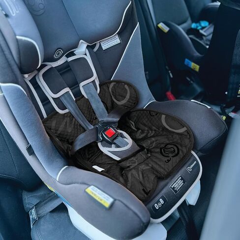 UltraShield Piddle Pad: Premium 4 Layer Waterproof Car Seat Protector for Potty Training Toddlers, Babies - Anti-Slip Backing, Machine Washable - Universal Fit - Carseat/Stroller Accessory (2 Pack) in Kuwait