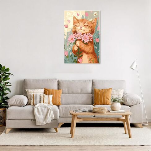 NAIMOER Lion Diamond Painting Kits for Adults Children, 5D Diamond Painting Lion Pictures Adults, Diamond Painting Animals Pictures Children Painting Set for Home Decor 30 x 40 cm in Saudi Arabia