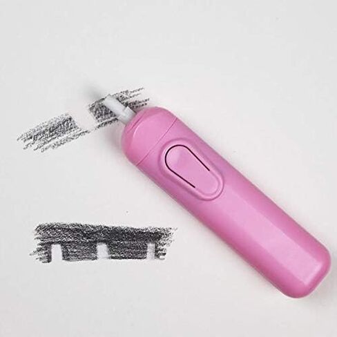 Rubber Electric Eraser, Automatic Portable Rubber Pencil Electric Eraser Operated by 2 AAA Battery with 20PCS Eraser Refills，Electric Eraser Pen Painting in Saudi Arabia