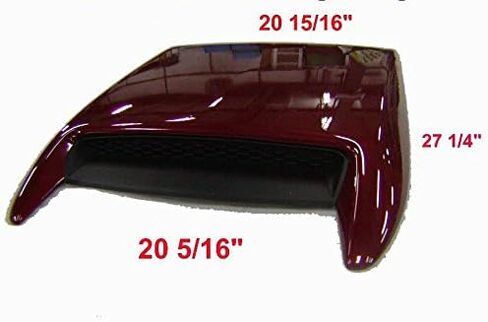 مغرفة غطاء أمامي غير مطلي لسيارة دودج تشارجر SRT SRT8 2006-2010، بلاستيك مصبوب بالنفخ، طراز حديث مخصص، HS0010 in Kuwait