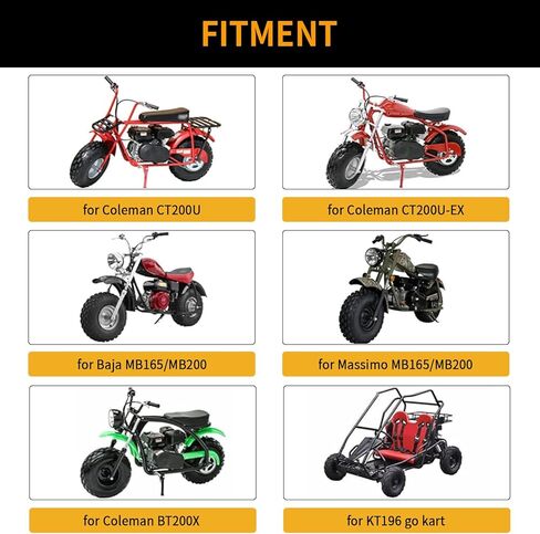 High Performance 26lb Valve Springs for Predator 196cc 212cc 224 cc Non Hemi for Coleman CT200U BT200X CT200U-EX GX160 GX200 6.5 HP OHV Clone Engines Mini Bike Go Kart Racing Upgrade in Kuwait