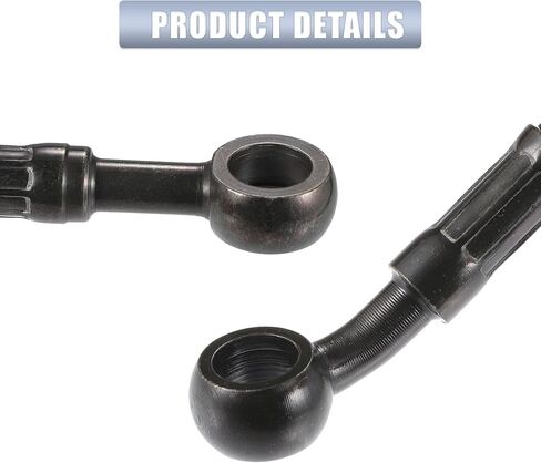 X AUTOHAUX 1 مجموعة 95 سم 37.40 بوصة دراجة نارية مضفر دواسة فرامل خراطيم النفط خط الأنابيب مخلب خنق خط الغاز أنابيب الوقود الأسود للدراجة الترابية ATV in Kuwait