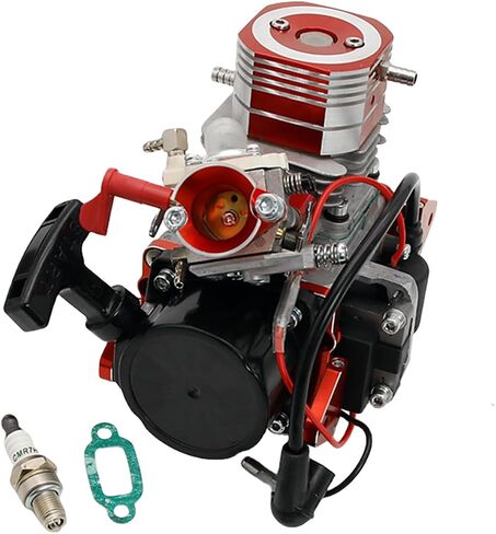 FLMLF CNC 29CC RC قوارب (في الخط) محرك مناسب لمحرك الغاز Zenoah CY RCMK Marine QJ G290 PUM (أحمر) in Kuwait