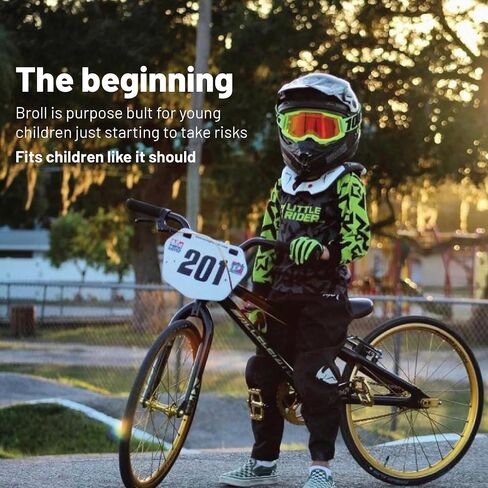 Atlas Brace Broll Neck Brace (Kids Size) for Use in: Powersports, Offroad Racing, Motocross, Mountain Biking, and BMX in Kuwait