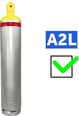 Flame King YSNR123-A2L-YE خزان أسطوانة استرداد غاز التبريد سعة 123 رطلًا لمبردات A2L in Kuwait