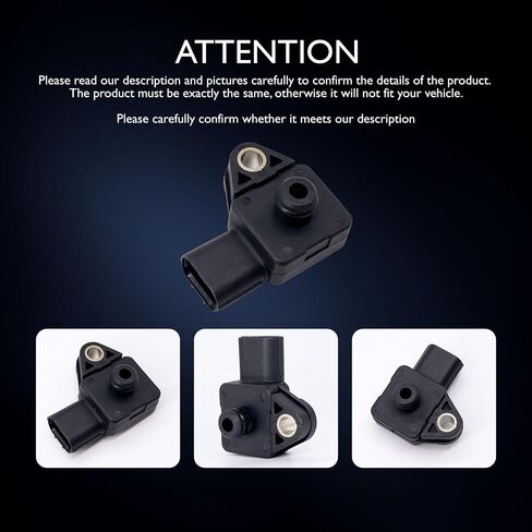مستشعر الضغط المطلق HiSport MAP Manifold - متوافق مع Acura Honda Saturn يستبدل 37830-PGK-A01 079800-5410 12581972 in Kuwait