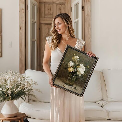 TWING Poster Frames 16X20 Picture Frames Sets of 3, Display pictures 11x14 with Mat or 16 x 20 without Mat, Black Frame For Wall Gallery Set Mounting in Kuwait