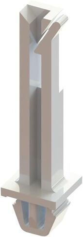Essentra, VMCGLE-31M-01, Vertical Card Guide - UL94 V-2 - Height 31.8 mm (1.252 in) (100 Item/s) in Saudi Arabia