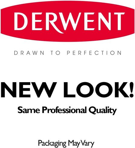 Derwent Tinted Charcoal Pencils, 4mm Core, Metal Tin, 24 Count (2301691) in Saudi Arabia