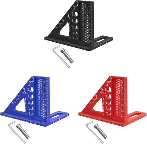 Triangle Measuring Tool with Build in Alignment Pin for Professional Woodworking and DIYer Crafting Detailed Projects Carpentry Triangle Ruler with Dowel Pin in Saudi Arabia