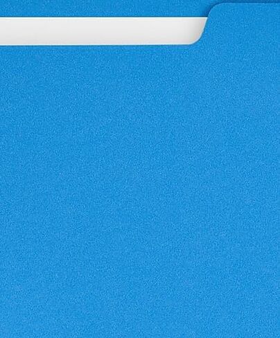 Staples Classification Folder, 3/4" Expansion, Letter Size, Blue, 50/Box (ST62545) in Saudi Arabia