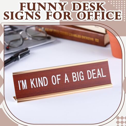 Weysat Funny Desk Signs for Office-Chaos Coordinator-Fun Office Accessories Novelty Nameplate Decor for Women Men Coworker Gift Home Supply Accessories 8 x 2.4in in Saudi Arabia