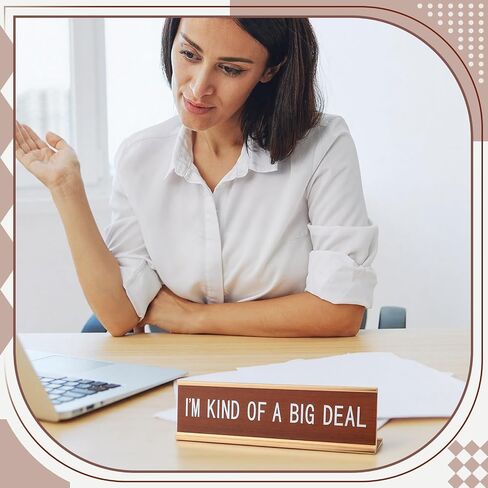 Weysat Funny Desk Signs for Office-Chaos Coordinator-Fun Office Accessories Novelty Nameplate Decor for Women Men Coworker Gift Home Supply Accessories 8 x 2.4in in Saudi Arabia
