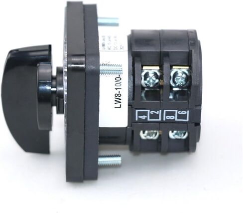 LW8D-10/0-3.2 2 مراحل 8 مسامير 4 مواضع 10A 660 فولت كام مقبض الطاقة اختيار تغيير التبديل عكس مفتاح دوار in Kuwait