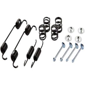KarParts360 For Chevy Colorado 2015-2022 Parking Brake Hold Down And Return Spring Rear | With Cups And Pins | Replacement For 23261452 in Kuwait