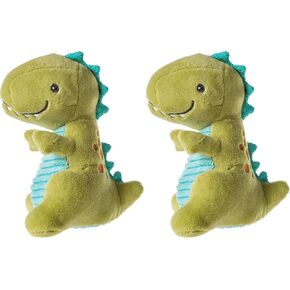 Mary Meyer Pebblesaurus Soft Toy Baby Rattle, 5-Inches, Green Dino in Kuwait