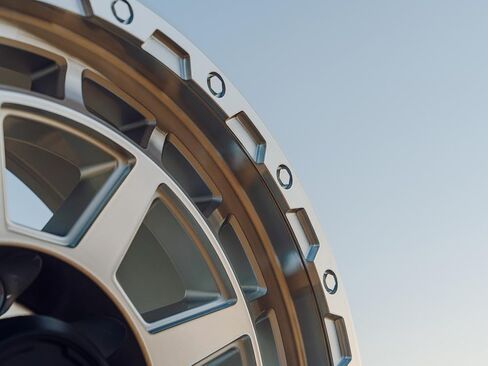 عجلة RockTrix RT110 مقاس 20 بوصة 8x165.1 8x6.5 متوافقة مع دودج رام 2500 (1994-2024)، 20x9 (12 أوفست، 5.5 مساحة خلفية)، أسود، تناسب أيضًا شيفروليه جي إم سي 2500 3500 in Kuwait