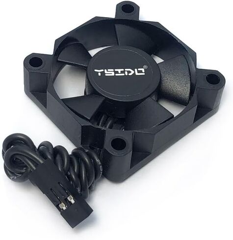 2Pack YSIDO RC Motor Cooling Fan Heatsink 3010 3510 4010 Cooler DC 5-8.4V Compatible with HSP HPI Wltoys Himoto Tamiya Redcat 1/10 1/8 RC Car Truck Boat 3650 540 550 4268 4274 Motor (2pcs 3010 Fan) in Saudi Arabia