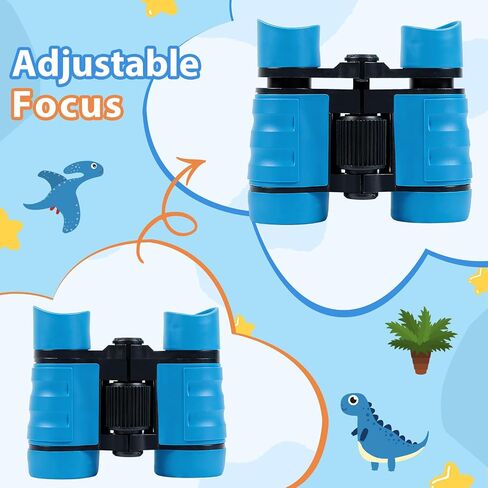 Binoculars Toys for Kids 3 4 5 6 Year Old Boys Girls Toddler Binoculars for Bird Watching Camping Hiking, Educational Learning Outdoor Toy, Halloween Christmas Birthday Gifts for Kid Ages 3-5 4-6 5-7 in Saudi Arabia