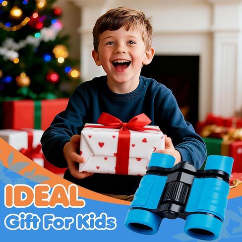 Binoculars Toys for Kids 3 4 5 6 Year Old Boys Girls Toddler Binoculars for Bird Watching Camping Hiking, Educational Learning Outdoor Toy, Halloween Christmas Birthday Gifts for Kid Ages 3-5 4-6 5-7 in Saudi Arabia