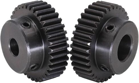 ترس 1M-36T/37T/38T/39الأسنان SC45 # مادة الكربون الصلب حفز حجم التجويف 6/8/10/12 مللي متر 1 قطعة (10 مللي متر ، 38 أسنان) in Kuwait