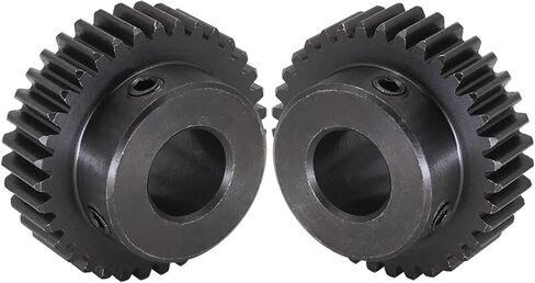 ترس 1M-36T/37T/38T/39الأسنان SC45 # مادة الكربون الصلب حفز حجم التجويف 6/8/10/12 مللي متر 1 قطعة (10 مللي متر ، 38 أسنان) in Kuwait