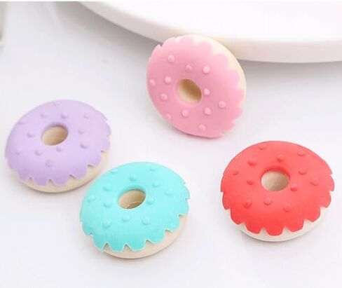 4pcs Mini Ice Cream Colorful Erasers Set Cute Eraser Creative Puzzle Erasers LCC725-13 in Saudi Arabia