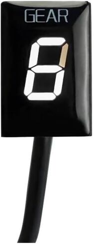 Digital Shift Gauge for Fzs1000 for YZF for R1 for Mt03 for MT 01 for XJR400 for Fjr1300 for Xt660 Motorcycle Gear Indicator Display(Red) in Kuwait