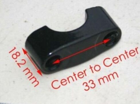 4 قطع من مشابك تثبيت المقود 7/8 لـ 50cc 70cc 90cc 100cc 110cc 125cc 150cc 200cc 250cc ATV QUAD DIRT BIKE/TAOTAO COOLSTER BMX BAJA SUNL PEACE HAWK APOLLO ومشبك ATVs الصيني الآخر الناهض in Kuwait