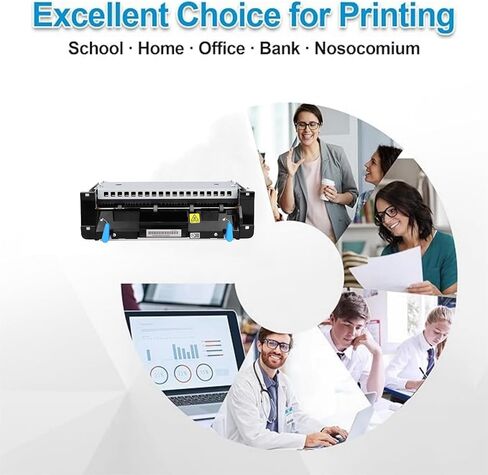 L0H24A Maintenance Kit Compatible with HP Laserjet Enterprise M607 M608 M609 M631 M632 M633 Series Includes RM2-1256 Fuser(110V) & 5 Sets of J8J70-67904 for Tray 2-6 in Kuwait