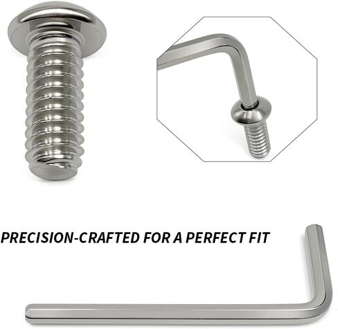 6 PCS-304 Stainless Steel Replacement Derby Cover Screw Bolt Kit for Sportster 883 1200, Iron Roadster Seventy Forty Eight OEM #25463-94A 943 in Saudi Arabia