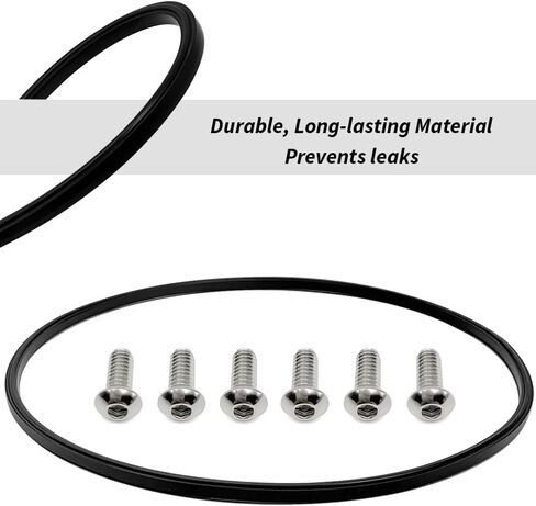 6 PCS-304 Stainless Steel Replacement Derby Cover Screw Bolt Kit for Sportster 883 1200, Iron Roadster Seventy Forty Eight OEM #25463-94A 943 in Saudi Arabia