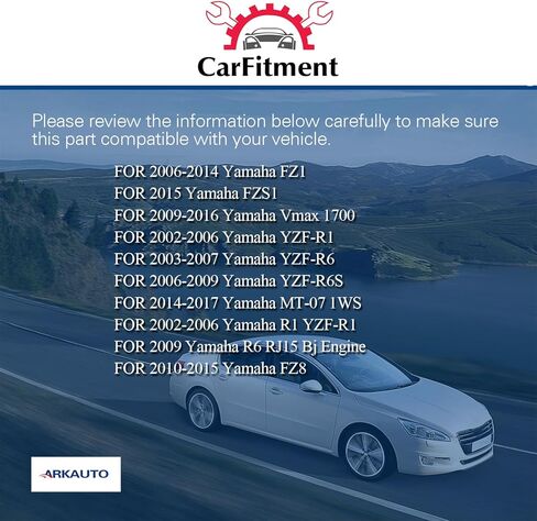 Racing Performance EFI Motorcycle Ignition Coil Packs Set Of 4 Compatible With Yamaha FZ1 FZS1 Vmax 1700 YZF-R1 YZF-R6 YZF-R6S MT-07 1WS R1 YZF-R1 FZ8 R6 RJ15 Bj Engine Replacement for F6T558 in Kuwait
