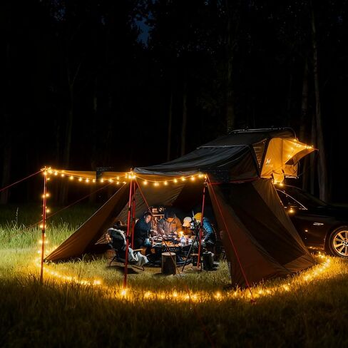 Bayati Naturnest Sirius 1 Hardshell Rooftop Tent, Clamshell Pop Up Car Roof Tent for 2-3 Person Camping, Waterproof UV-Resistant 4 Season Overland Tent for SUV, Truck, Jeep, Van, Trailer in Saudi Arabia