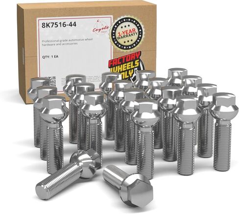 أجزاء ملحقات العجلة 20 قطعة M14 x 1.5 مقعد كروي OEM نمط العروة بولت 17 مم سداسي 44 مم طول الخيط لمسة نهائية سوداء مرسيدس بنز AMG E-Class EQS-Class G-Class GLC-Class GLE-Class in Kuwait