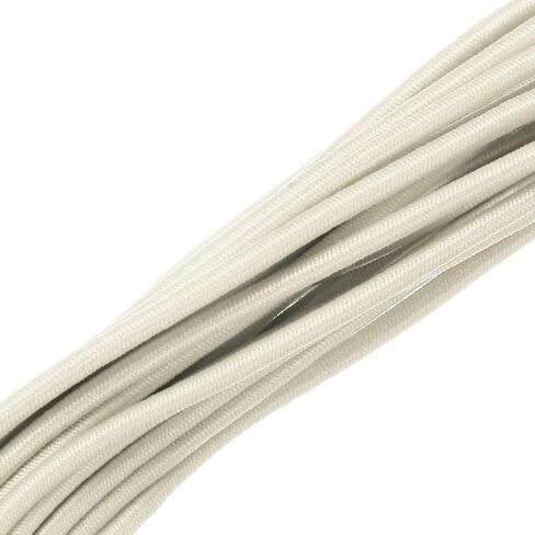 Bungee Cord Elastic Cord Heavy Stretch String Rope 3/32" 11 Yards(2.5mm x 10m) Beige for Crafting DIY Sewing Hook Straps Camping Tie Down Strap in Saudi Arabia