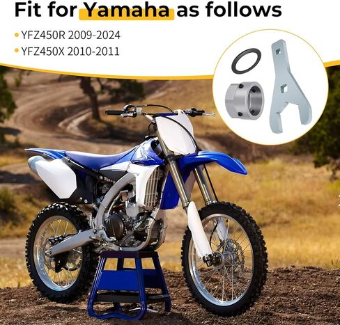 M MATI المحور الخلفي الجوز أداة مفتاح الربط 46 مللي متر و المحور الخلفي قفل الجوز مجموعة لياماها YFZ450R 2009-2024 YFZ450X 2010-2011 90179-38001-00 in Kuwait