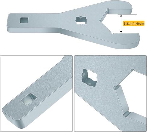 M MATI المحور الخلفي الجوز أداة مفتاح الربط 46 مللي متر و المحور الخلفي قفل الجوز مجموعة لياماها YFZ450R 2009-2024 YFZ450X 2010-2011 90179-38001-00 in Kuwait