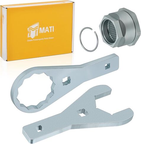 M MATI 45mm & 56mm Rear Axle Nut Wrench Tools & Axle Lock Nut Clip Bolt Jam Sleeve for Honda TRX250X TRX450R TRX450ER TRX400X TRX300X Sportrax 300 400 ATC250R ATC350X 1985-2014 90308-HB9-000 in Saudi Arabia