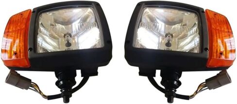 24V كشافات LH 11170059 VOE11170059 للرافعات ذات العجلات فولفو L250G L350F L45F L45G L50F L50G L60E L60F L90E L70E L60E L105 L110E L110F L110G L120E L120F L180F HL قطع غيار ما بعد البيع L180G L180G in Kuwait
