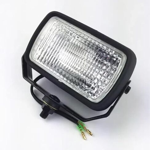 Work Light Headlights, Compatible with Kobelco Hitachi Komatsu Doosan XCMG Liugong, Excavator Arm Replacement Part (24V yellow light) in Kuwait