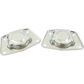 لشركة فولكس فاجن لبيتل 1950-1968 قبعات التواء المحور مجموعة غطاء من 2 زوج من الكروم الأيسر والأيمن in Kuwait