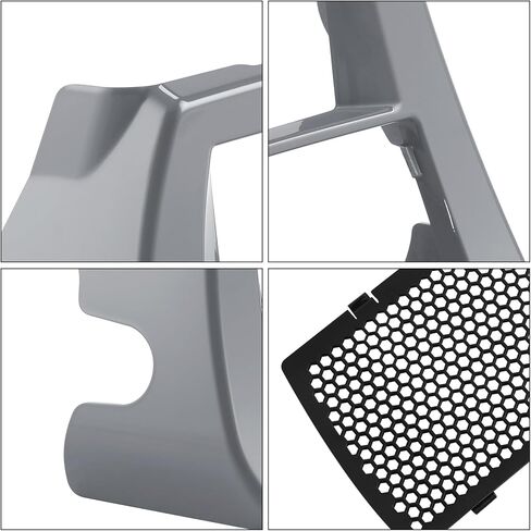 Front Spoiler Radiator Chin Cover Fit For Harley CVO Road Glide FLTRXSE 2023-2025 Street Glide FLHX CVO Road Glide ST FLTRXSTSE 2024-2025 Billiard Gray in Saudi Arabia