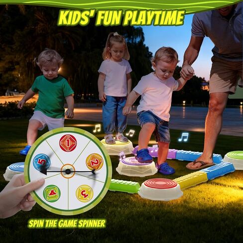 أحجار التوازن للأطفال، دورات العوائق، الألعاب الحسية للأطفال الصغار، أحجار القفز غير القابلة للانزلاق، ألعاب اللعب الداخلية والخارجية in Kuwait