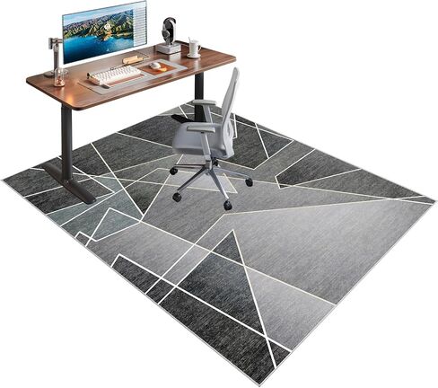 Gaming and Office Chair Mat for Hardwood Floors Non Slip Backing Floor Protectors 150 x 170 cm in Saudi Arabia